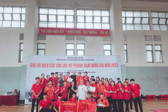 Hà Nội giành ngôi Nhất toàn đoàn Giải pencak silat các câu lạc bộ toàn quốc