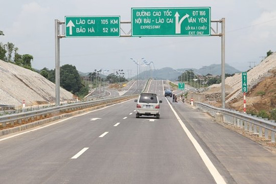 Đồng thuận đầu tư 2 nút giao trên cao tốc Nội Bài – Lào Cai đoạn qua tỉnh Vĩnh Phúc