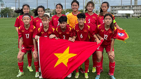 U17 nữ Việt Nam gặp U17 nữ Nhật Bản tại chung kết Giải bóng đá nữ giao hữu Jenesys 2023