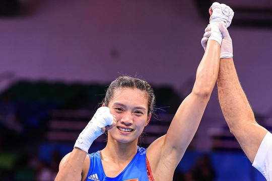 Nguyễn Thị Tâm vào chung kết Vô địch boxing thế giới 2023