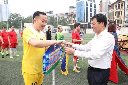 Giải bóng đá giao hữu mở rộng năm 2023 các cơ quan trung ương và Hà Nội