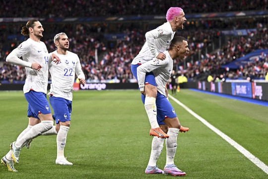 Mbappe và Griezmann ghi bàn, Pháp thắng đậm Hà Lan 4-0