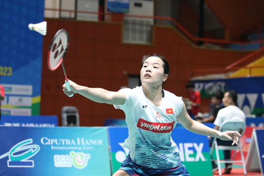 Nguyễn Thùy Linh vô địch, Lê Đức Phát á quân giải cầu lông quốc tế Ciputra Hanoi 2023