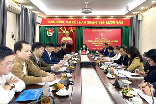 Đảng bộ cơ quan Thành Đoàn Hà Nội Quyết tâm xây dựng Đảng bộ trong sạch, vững mạnh