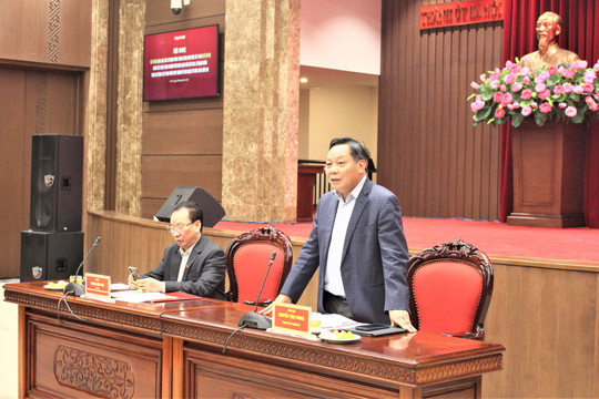 Đẩy mạnh nghiên cứu khoa học phục vụ công tác tham mưu cho Thành ủy Hà Nội