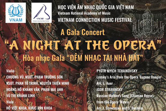 Hòa nhạc giới thiệu nhiều tác phẩm công diễn lần đầu tại Việt Nam