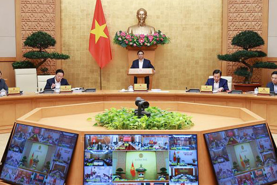 Thủ tướng Phạm Minh Chính: Giữ vững kỷ luật, kỷ cương, thực hiện giải pháp thúc đẩy phát triển kinh tế - xã hội