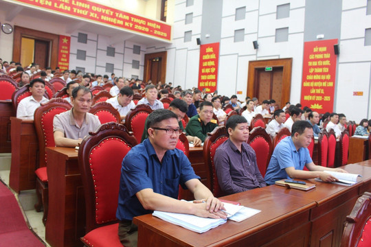 Mê Linh tổ chức lớp bồi dưỡng nghiệp vụ cho 314 bí thư chi bộ