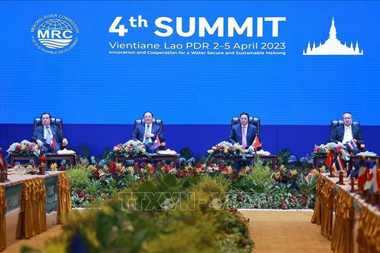 Thủ tướng Phạm Minh Chính: Việt Nam cam kết hợp tác xây dựng lưu vực sông Mekong thịnh vượng, công bằng, lành mạnh