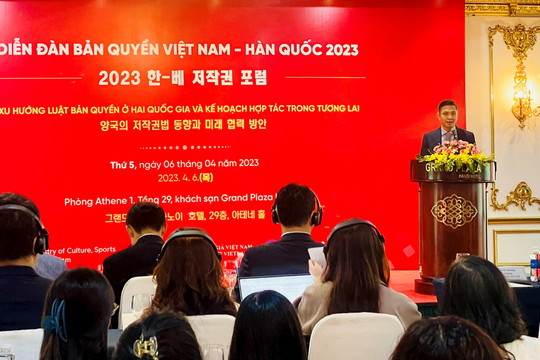 Phối hợp Việt Nam - Hàn Quốc thúc đẩy thực thi bảo vệ quyền tác giả, quyền liên quan