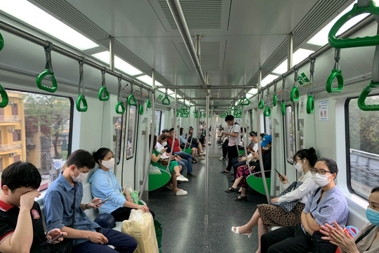 Quý I-2023, Metro Cát Linh – Hà Đông vận chuyển hơn 2,65 triệu lượt khách
