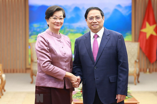 Thủ tướng Phạm Minh Chính tiếp Đại sứ Campuchia tại Việt Nam