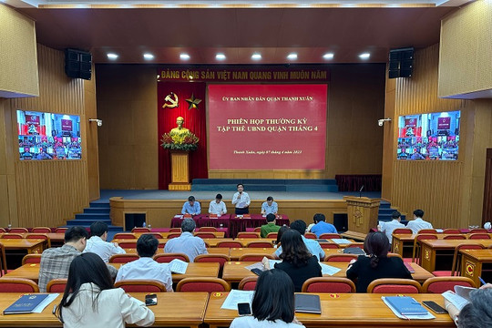 Quý I-2023, kinh tế quận Thanh Xuân tăng trưởng 8% so với cùng kỳ năm 2022
