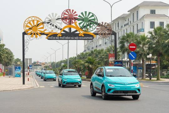 Taxi Xanh SM chính thức hoạt động tại Hà Nội từ ngày 14-4-2023