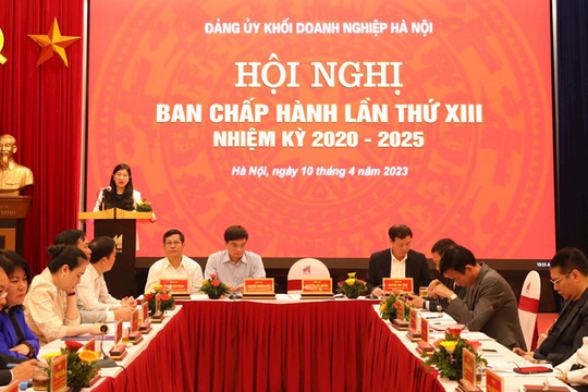 Nửa nhiệm kỳ, Đảng bộ Khối Doanh nghiệp Hà Nội kết nạp gần 1.300 đảng viên