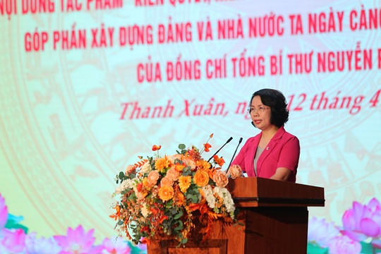 Quận Thanh Xuân triển khai đợt sinh hoạt chính trị, học tập, nghiên cứu tác phẩm của Tổng Bí thư