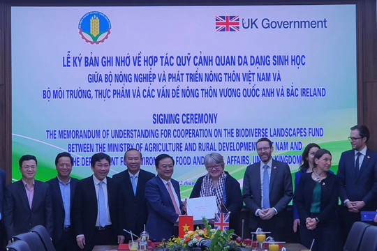 Việt Nam và Anh hợp tác về bảo tồn đa dạng sinh học