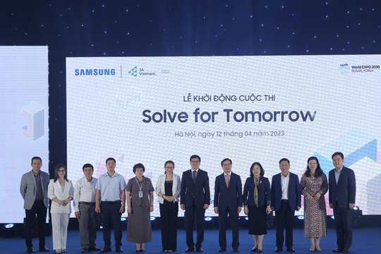 Samsung khởi động Solve for Tomorrow 2023 với giải thưởng lên tới 8 tỷ đồng