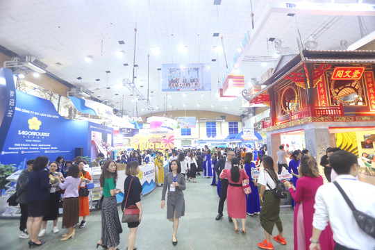 Du lịch Hà Nội tạo ấn tượng tại Hội chợ Du lịch quốc tế - VITM Hà Nội 2023