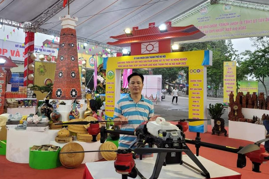 Hà Nội: Khai mạc Hội chợ giống, vật tư thiết bị nông nghiệp, nông sản an toàn, sản phẩm OCOP, làng nghề