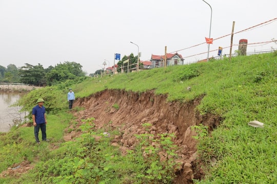 Tăng cường quản lý đê điều, chuẩn bị sẵn sàng hộ đê, chống lũ, bão năm 2023