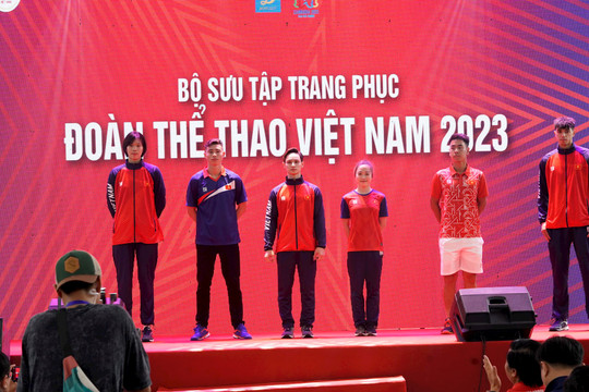 Công bố trang phục chính thức Đoàn Thể thao Việt Nam tại SEA Games 32