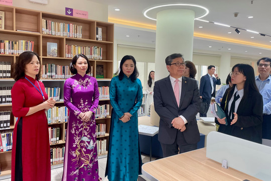 Khánh thành dự án “Tái tạo thư viện công cộng” tại Thư viện Hà Nội