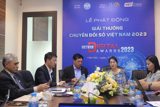 Giải thưởng Chuyển đổi số Việt Nam 2023 có chủ đề ''Khai mở tiềm năng dữ liệu số''