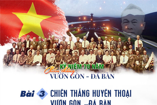 Bài 3: Chiến thắng huyền thoại Vườn Gòn - Đá Bàn