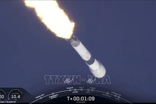 SpaceX phóng thêm 21 vệ tinh internet Starlink lên quỹ đạo