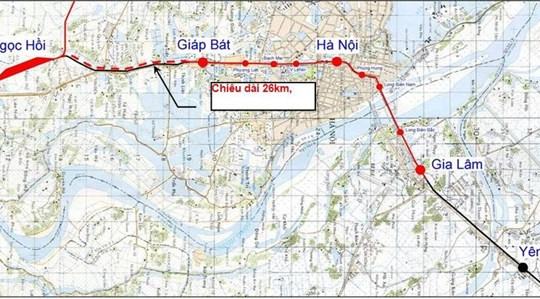 Bàn giao hồ sơ dự án đầu tư xây dựng tuyến đường sắt đô thị đoạn Yên Viên - Ngọc Hồi