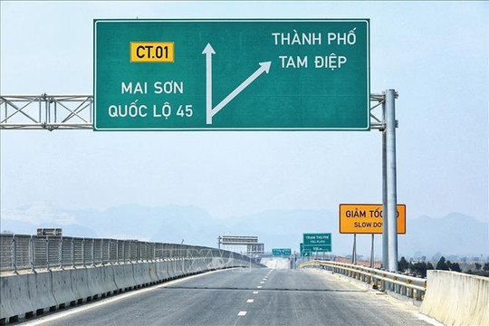 Khánh thành 3 dự án cao tốc Bắc - Nam vào ngày 30-4