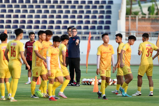 Chốt danh sách 24 cầu thủ đội tuyển U22 Việt Nam dự SEA Games 32