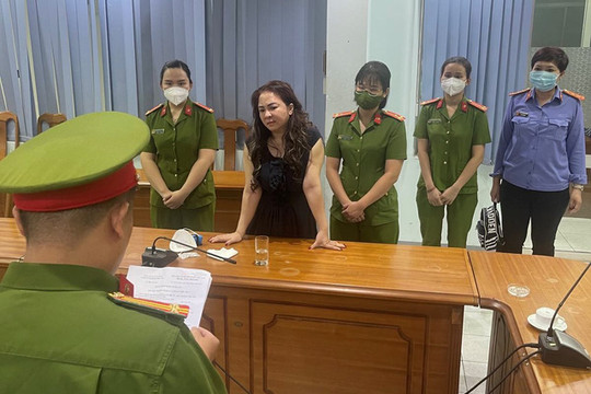 Truy tố bị can Nguyễn Phương Hằng ra tòa