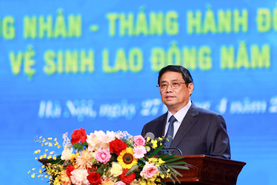 Thủ tướng Chính phủ Phạm Minh Chính: Thúc đẩy cải thiện điều kiện, môi trường làm việc cho người lao động