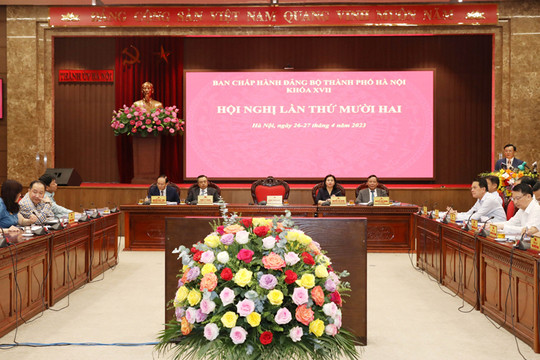 Bí thư Thành ủy Hà Nội Đinh Tiến Dũng: Đảm bảo các chính sách phải có tính đột phá, tầm nhìn dài hạn