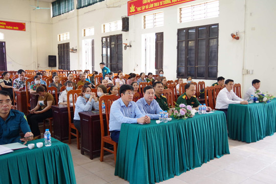 Huyện Thanh Oai: Khai mạc lớp bồi dưỡng kiến thức quốc phòng - an ninh