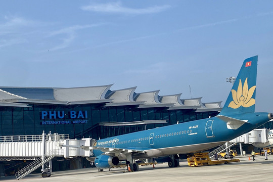 Nhà ga T2 – Cảng hàng không quốc tế Phú Bài chính thức vận hành