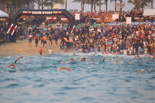 Hơn 1.200 ''người thép'' tranh tài tại IRONMAN 70.3 Việt Nam 2023