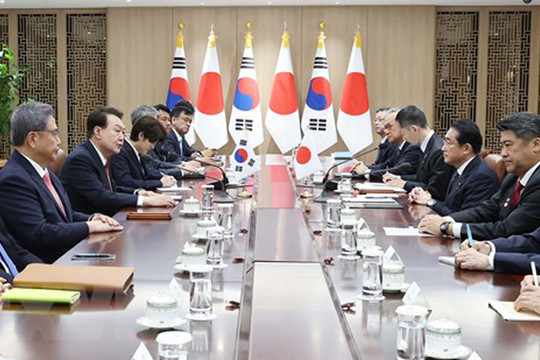 Mỹ hoan nghênh Hàn Quốc và Nhật Bản cải thiện quan hệ
