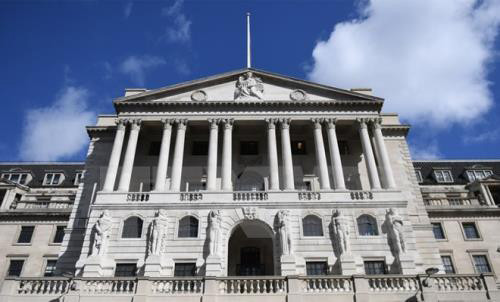 Ngân hàng Anh tăng lãi suất lên 4,5%