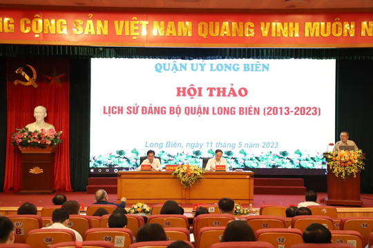 Thành công của quận Long Biên là tập trung đầu tư làm quy hoạch từ sớm