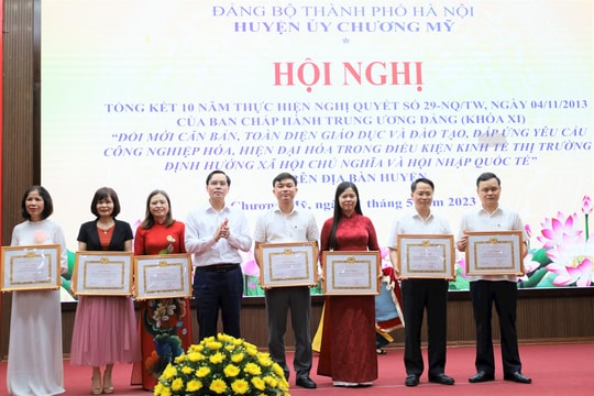 Chương Mỹ đổi mới giáo dục, bảo đảm mục tiêu “Học thật, thi thật, nhân tài thật”