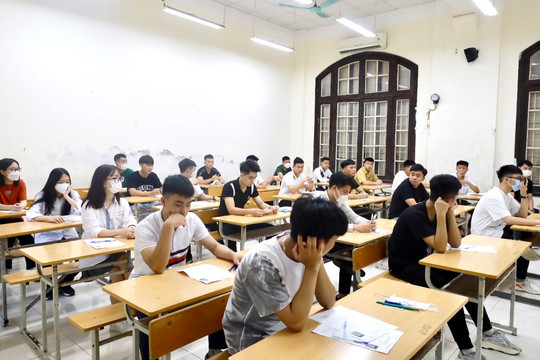 98.986 thí sinh Hà Nội đã đăng ký dự thi tốt nghiệp THPT