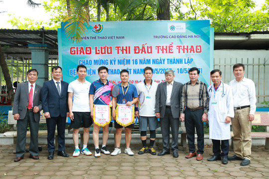 Bệnh viện Thể thao Việt Nam và Trường Cao đẳng Hà Nội ký kết hợp tác đào tạo, nghiên cứu khoa học