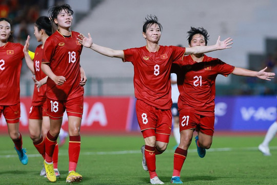 Ngày thi đấu 15-5: Chờ bóng đá nữ Việt Nam lập kỷ lục