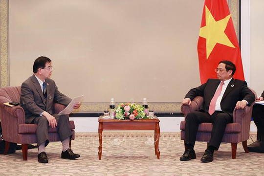 Thủ tướng Phạm Minh Chính tiếp lãnh đạo các hội hữu nghị Nhật Bản – Việt Nam