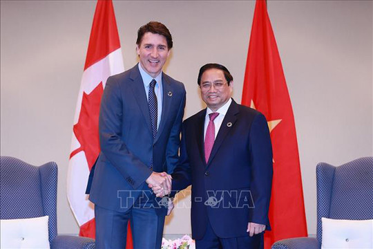 Phấn đấu đưa kim ngạch thương mại song phương Việt Nam - Canada sớm đạt 10 tỷ USD