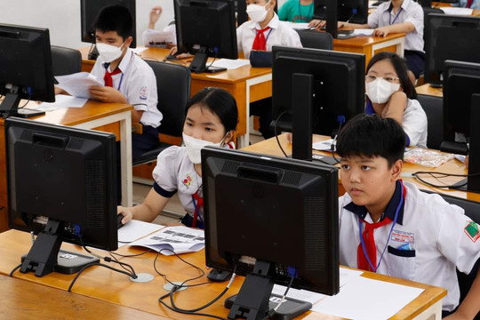 769 thí sinh tham gia vòng chung kết Hội thi Tin học trẻ thành phố Hồ Chí Minh