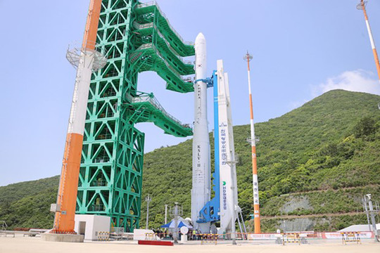 Hàn Quốc sẵn sàng cho vụ phóng tên lửa vũ trụ Nuri lần thứ ba